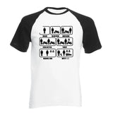 T-Shirt Moto Humour Blanc