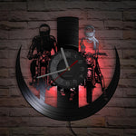 Horloge Murale Moto Frère et Soeur (LED)