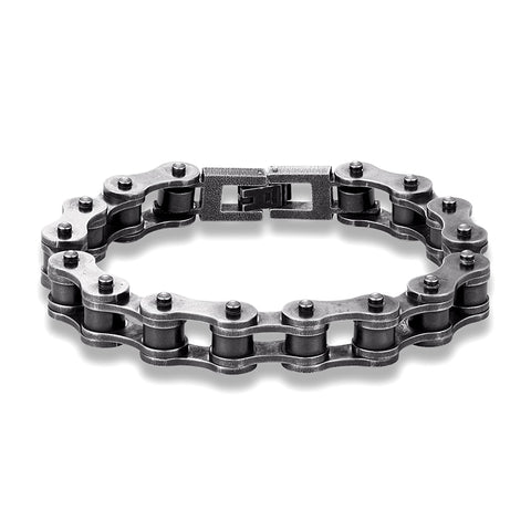 Bracelet Motard<br> Chaine de Moto Homme 23.5cm