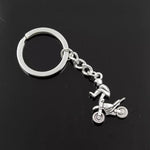 Porte Clé Moto Biker Cascadeur