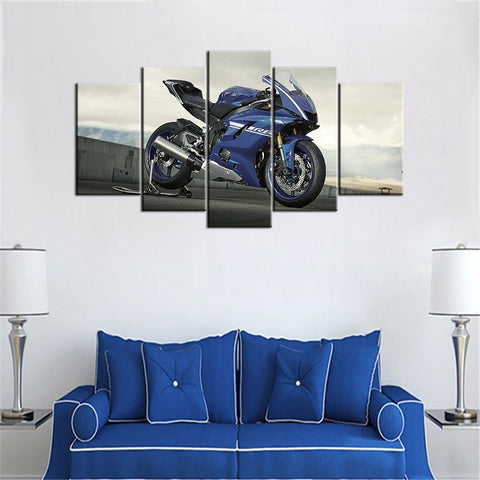 Tableau Moto<br> Yamaha YZF R6 - Antre du Motard