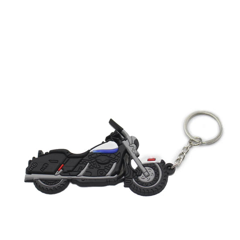 Porte Clé Harley en Caoutchouc