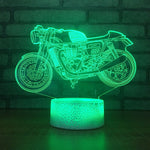 Lampe Moto Cafe Racer Vintage