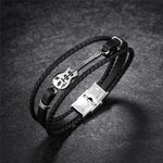 Bracelet Motard Instrument de Musique (Cuir)