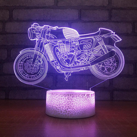 Lampe Moto<br> Cafe Racer Vintage