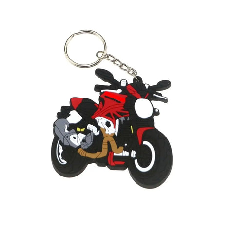 Porte Clé Moto Ducati 1200RR<br> en Caoutchouc