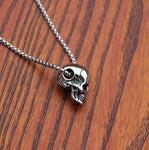 Pendentif Moto Tête de Mort