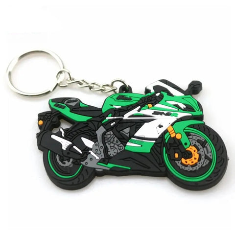 Porte Clé Moto ZX6R En Caoutchouc