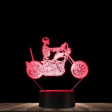 Lampe Moto Skull Biker - Antre du Motard