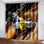 Rideau Moto Cross Piste de Cross 336x183cm