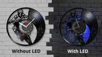 Horloge Murale Moto Cross Roue Arrière (LED)