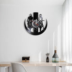 Horloge Murale Moto Balade en Couple