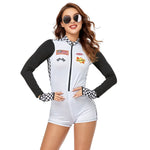 Costume biker Femme Grid-Paddock Girl XL