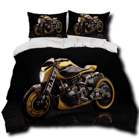 Housse de Couette Moto<br> Avant-Gardiste Muscle