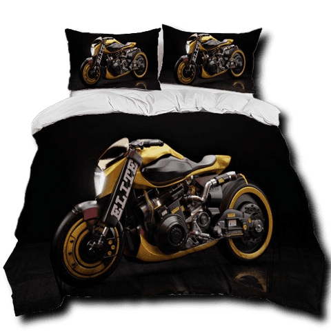 Housse de Couette Moto<br> Avant-Gardiste Muscle - Antre du Motard