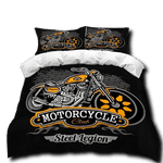 Housse de Couette Moto Club