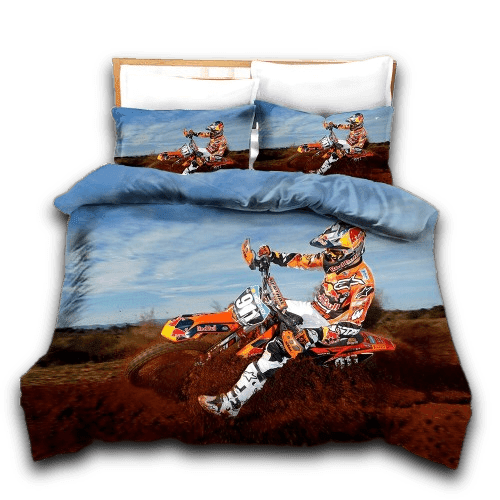 Juego De Funda Nórdica Para Motocicleta, Ropa De Cama De Carreras De Motocross, Deport Extremos Para Hombr, Adolcent, Niños, Funda De Edredón De Poliéster - AliExprs 15