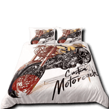 Housse de Couette Moto Custom