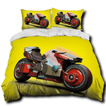 Housse de Couette Moto Cyberpunk