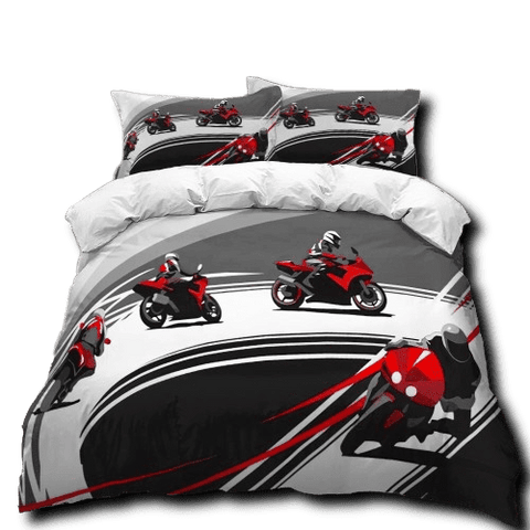 Housse de Couette Moto<br> Etapes du Circuit
