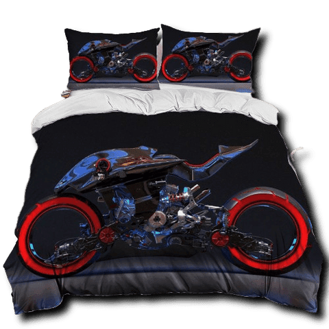 Housse de Couette Moto<br> Futuriste
