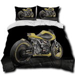 Housse de Couette Moto Modélisation 3D