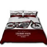 Housse de Couette Moto Moto Vintage