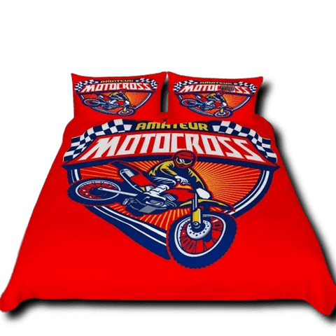 Housse de Couette Moto<br> Motocross