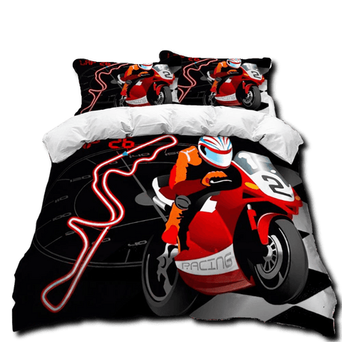 Housse de Couette Moto<br> Carte du Circuit