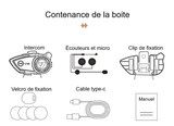Intercom Moto Bluetooth V5.3