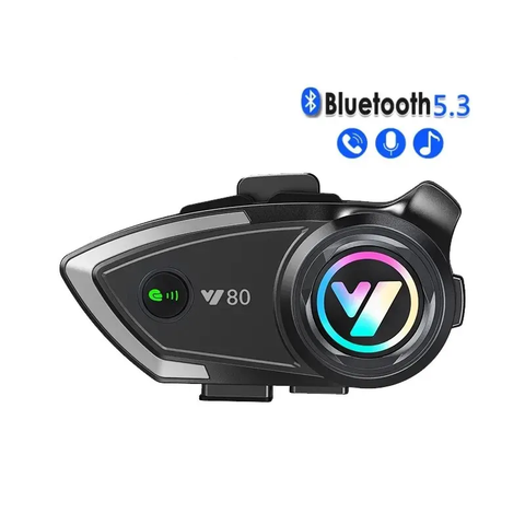Intercomunicador Bluetooth para motocicleta V5.3