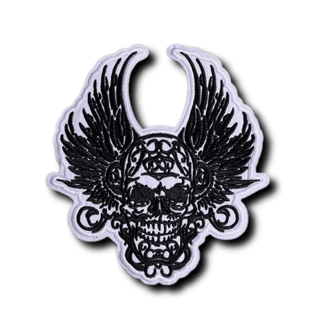 Patch Biker<br> Crâne Rock - Antre du Motard