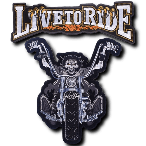 Biker Demon on Motorcycle Patch | Biker's Den – Antre du Motard