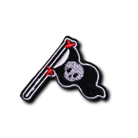 Patch Biker<br> Drapeau Tête de Mort - Antre du Motard