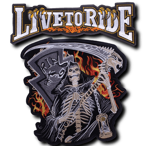 Patch Biker<br> Faucheuse d'Âme