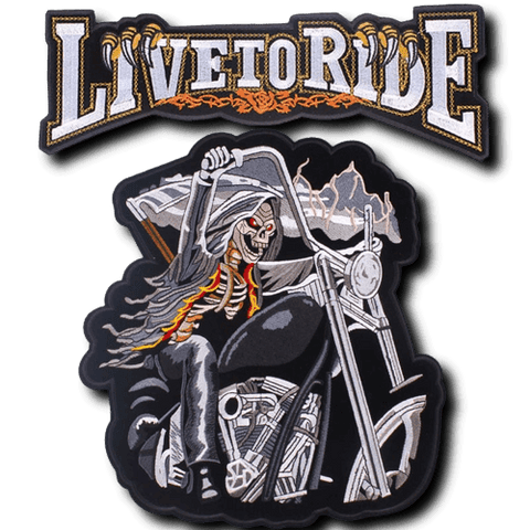 Patch Biker<br> Grande Faucheuse