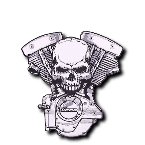 Patch Biker Moteur Maléfique