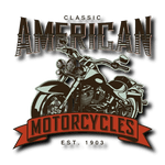 Patch Biker Moto Classique Américaine - Antre du Motard