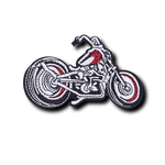 Patch Biker Moto Skull