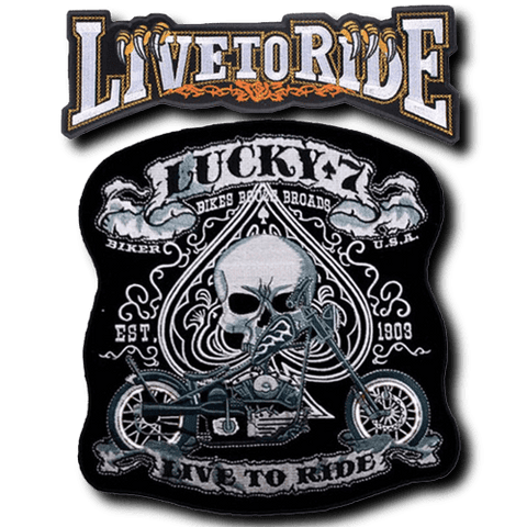 Patch Biker Poker