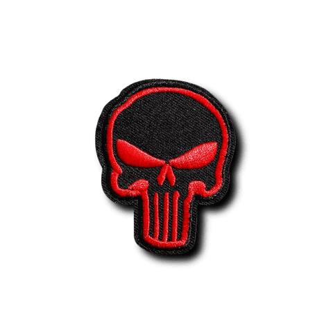 Patch Biker<br> Punisher Rouge