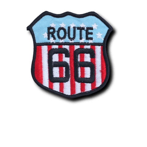 Patch Biker Route 66 USA - Antre du Motard
