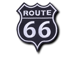 Patch Biker Route 66 en Pointe