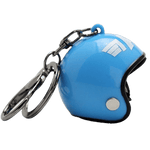 Porte-Clef Moto Cross Casque de Compétition