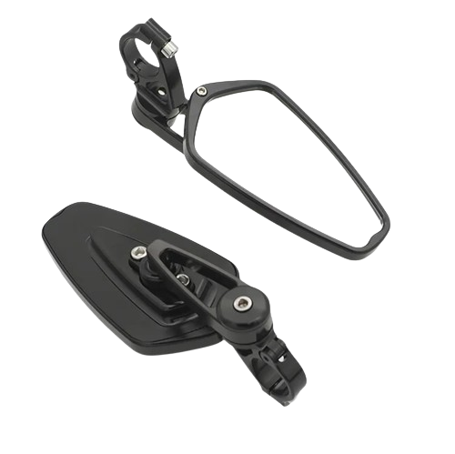 Retroviseur Moto Embout de Guidon Accessoires De Moto Rétroviseurs D' extrémité De Barre De Poignée Moteur Rétroviseurs Latéraux De Lentille En Verre Bleu Rétroviseurs de Moto(1