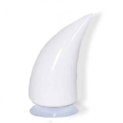 Décoration Casque Moto<br> Corne Diable Blanc