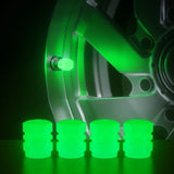 Bouchon de Valve Moto Lumineux Vert