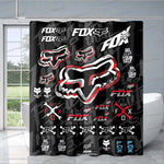 Rideau de Douche Moto Logo Fox