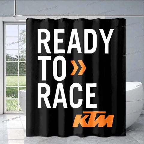 Rideau de Douche Moto<br> Ready To Race KTM