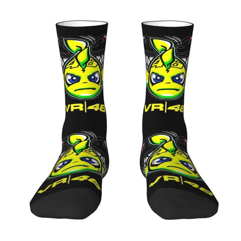 Chaussette MotoGP<br> Poisson VR46 Cartoon